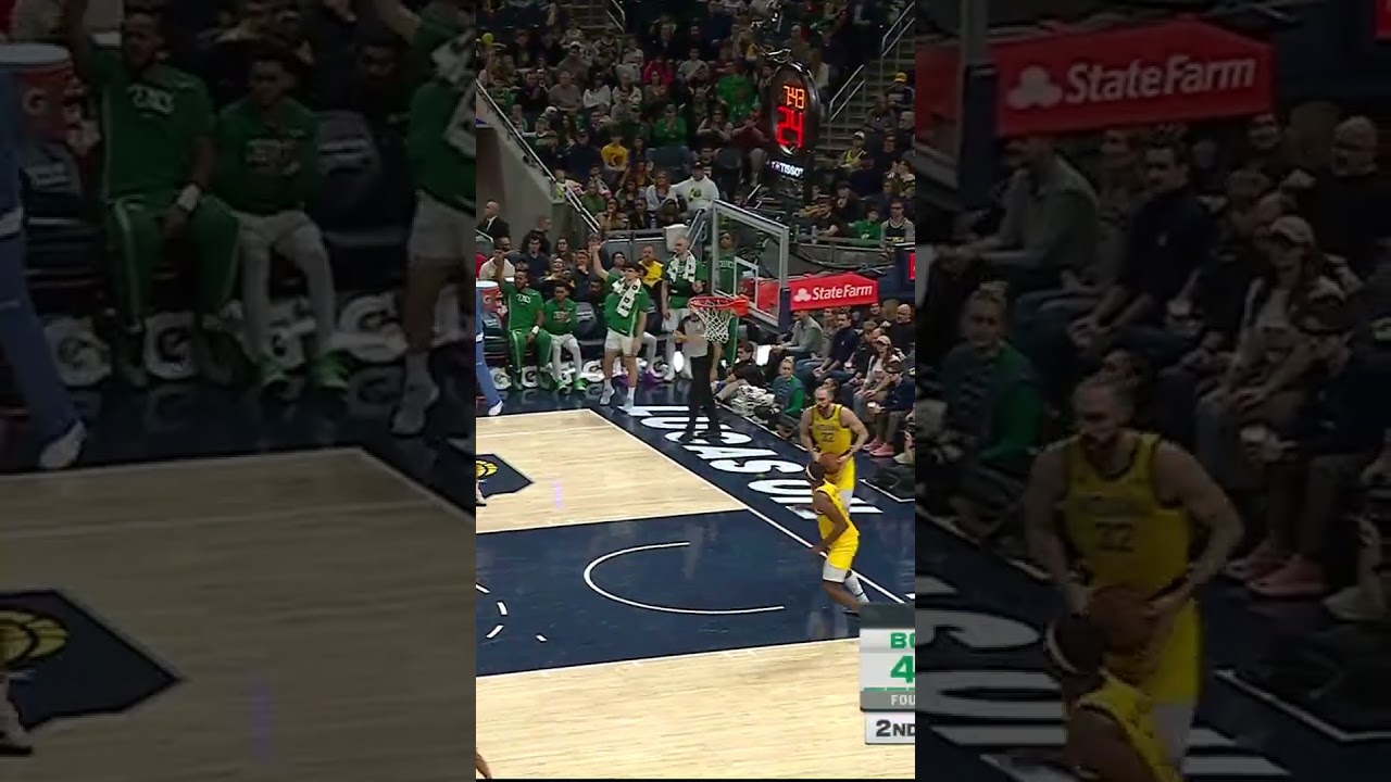 Payton stepbacks are nasty 🤢 #celtics #nba #shorts