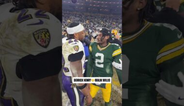 Malik Willis earned the king’s respect 🔥 👑