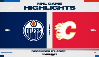 NHL Highlights | Oilers vs. Flames - December 27, 2025