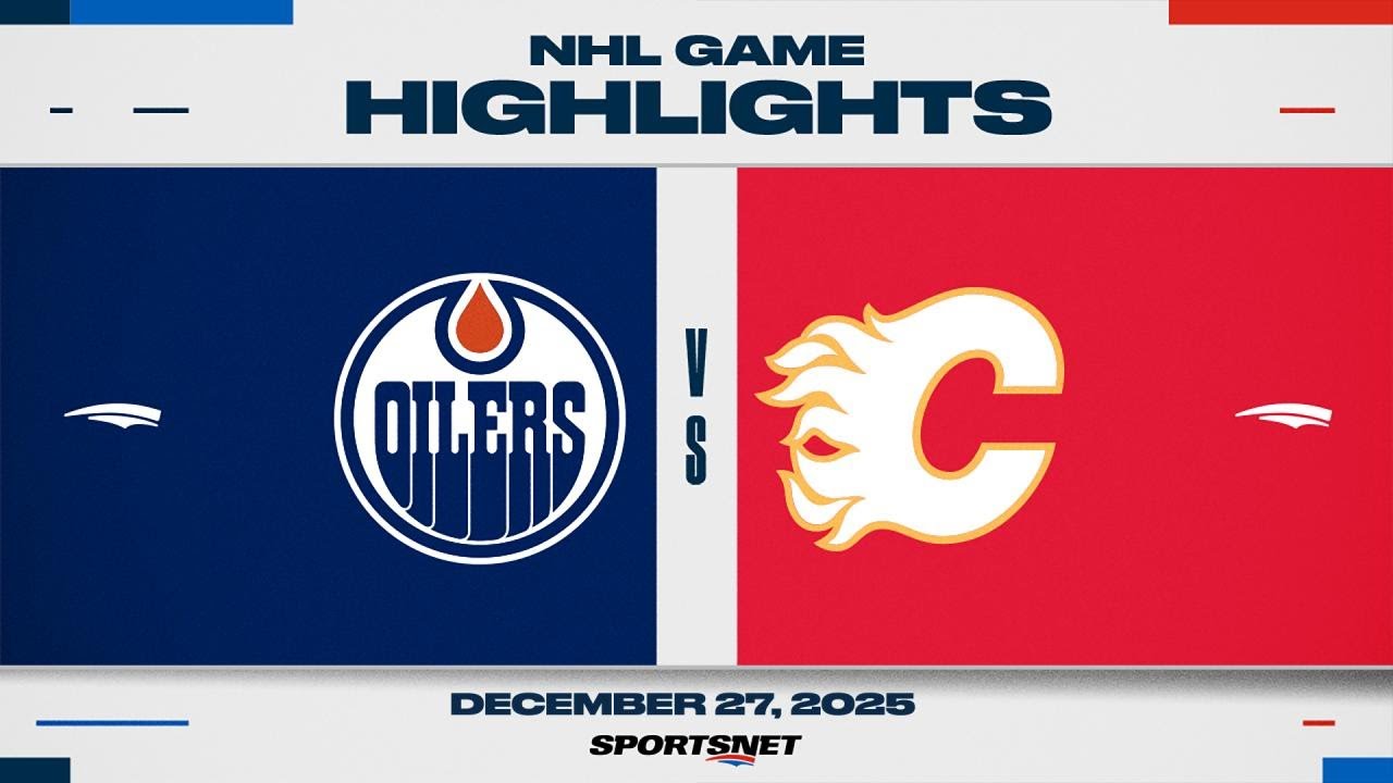 NHL Highlights | Oilers vs. Flames - December 27, 2025