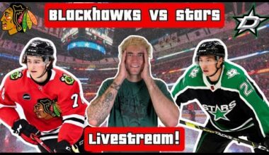 Blackhawks @ Stars Livestream!