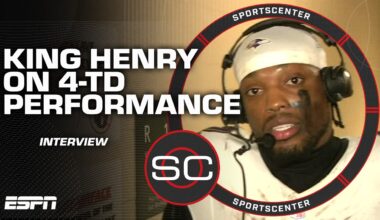 Derrick Henry reacts to 4-touchdown performance vs. the Packers | SportsCenter
