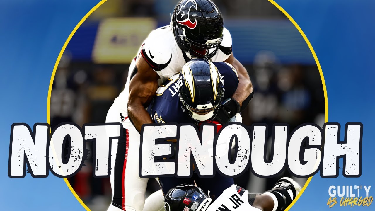 Chargers Can't Overcome Execution Errors, Lose to Texans