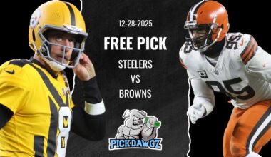 Pittsburgh Steelers vs Cleveland Browns 12/28/25 NFL Pick & Prediction | NFL Week 17