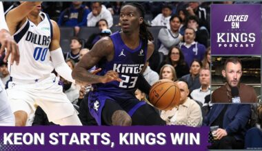 Keon Ellis Starts & Shines in Sacramento Kings Win over Dallas | Locked On Kings