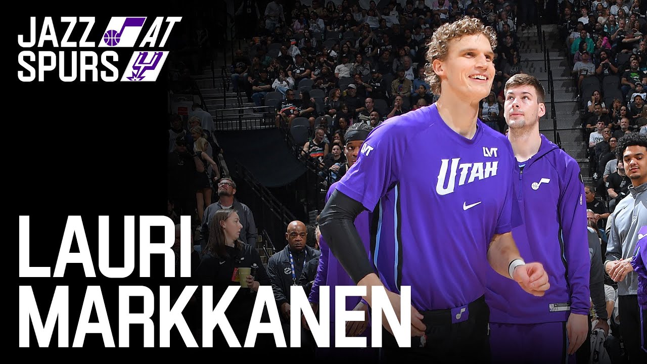 LAURI drops 🇫🇮29🇫🇮 in WIN VS SPURS | UTAH JAZZ