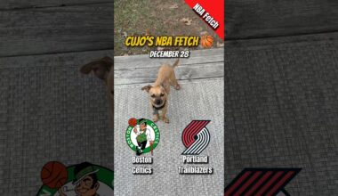 Cujo’s NBA Fetch | Boston Celtics vs Portland Trail Blazers 🐕 12-28-2025 NBA Basketball