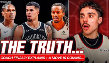The REAL Reason He Was Benched + Pistons Trade Noise Explained & a Quiet is Move Brewing… 👀