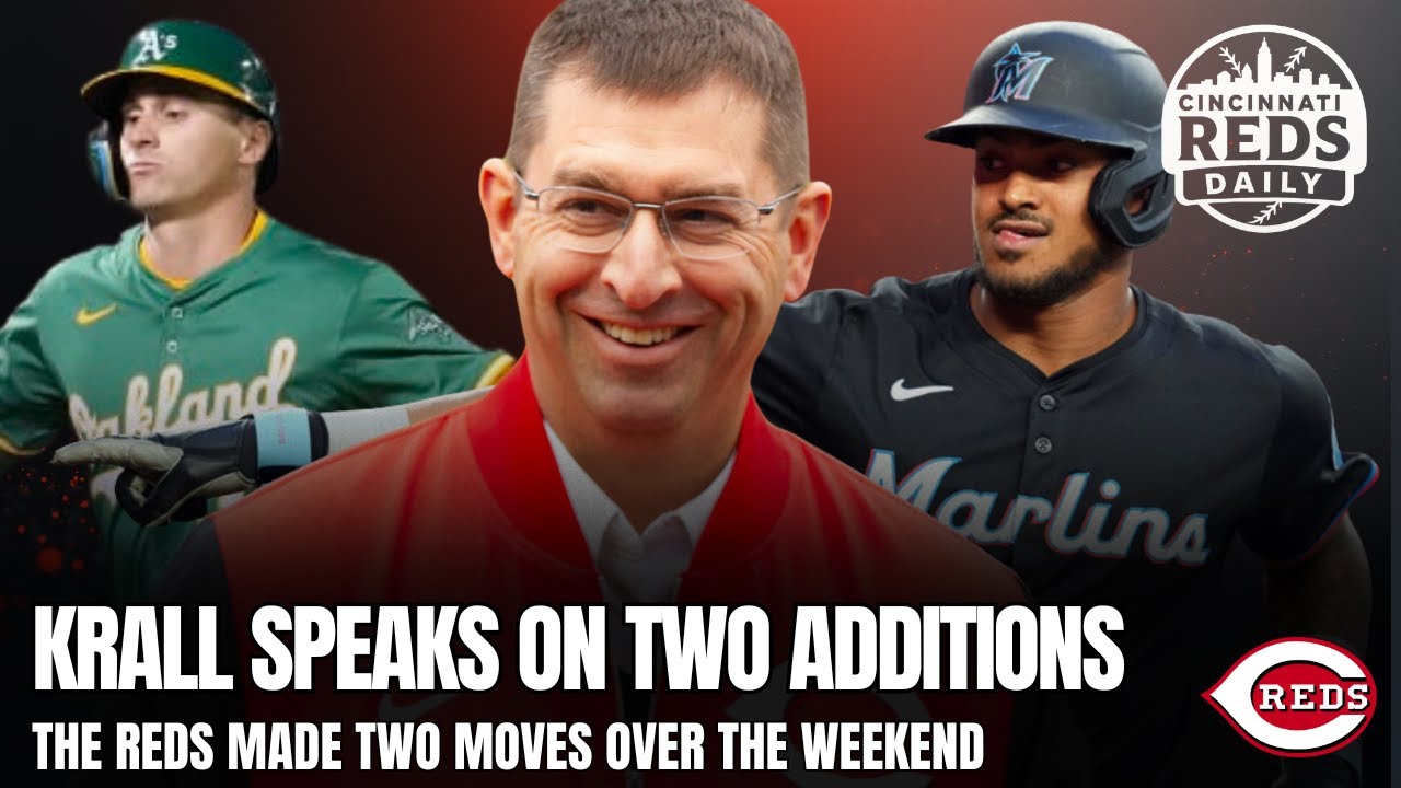 Cincinnati Reds President Nick Krall Explains JJ Bleday Signing, Dane Myers Trade