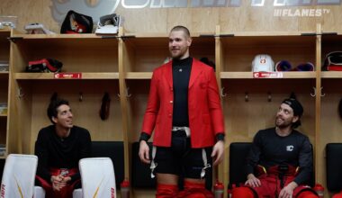 A big game for the Big Man! Klapka earns the Red Blazer after a monster night