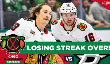 BLACKHAWKS POSTGAME: Blackhawks SHOCK Stars! Tyler Bertuzzi Scores Twice in Upset Win vs Dallas
