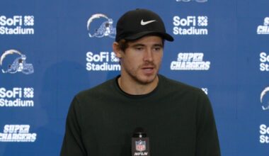 Justin Herbert Postgame Press Conference Vs Texans | LA Chargers