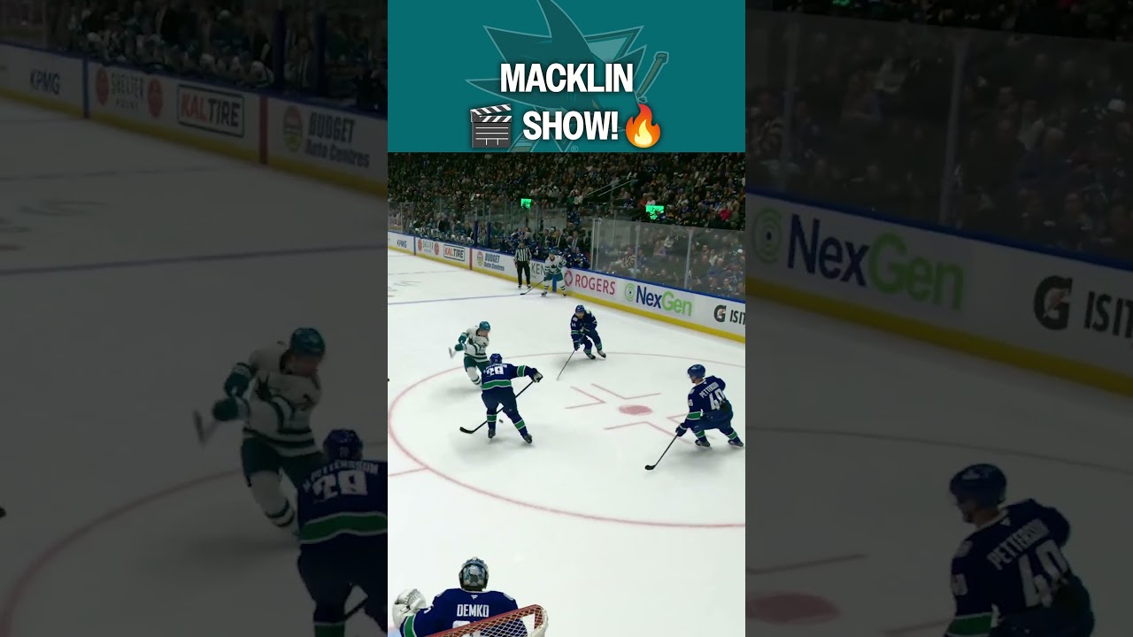 It’s the Macklin Show! 😱🦈