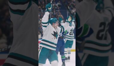 Welcome to another Victory Sunday. 🦈  #hockey #nhl #sharks