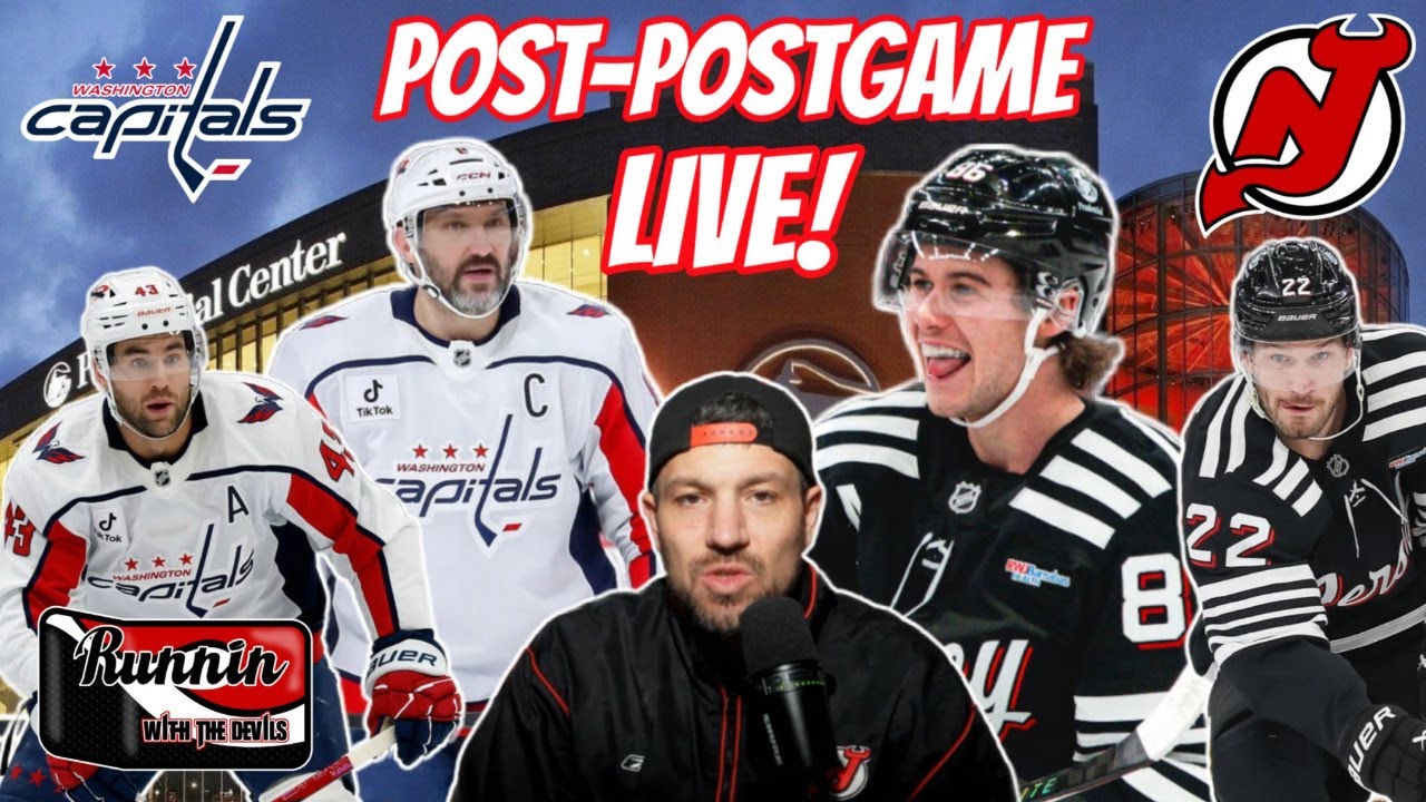 NJ Devils vs. Washington Capitals Post-Postgame LIVE! 12/27/25 DEVILS LOSE 4-3 IN OT!