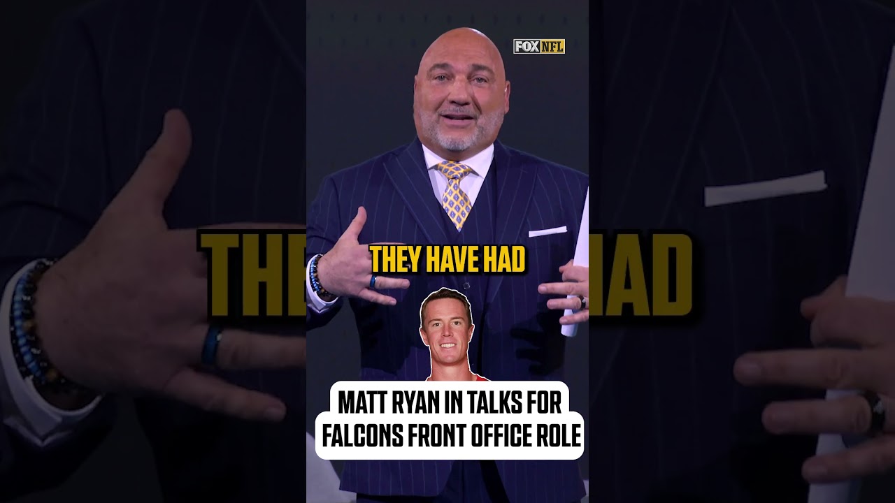Jay Glazer reports Matt Ryan in talks for Falcons front office role 💥 #Falcons #NFL