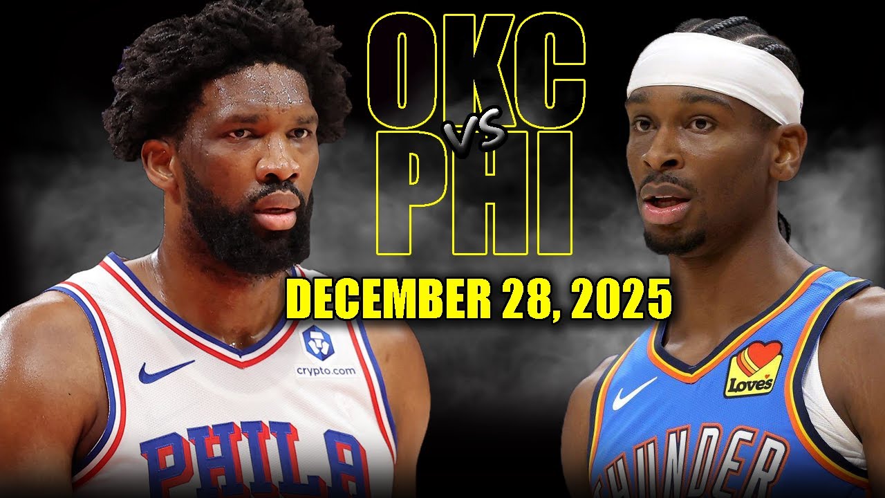Oklahoma City Thunder vs Philadelphia 76ers Full Game Highlights – December 28, 2025 | NBA Season