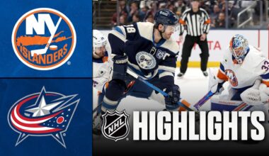 Islanders vs. Blue Jackets | NHL Highlights | December 28, 2025