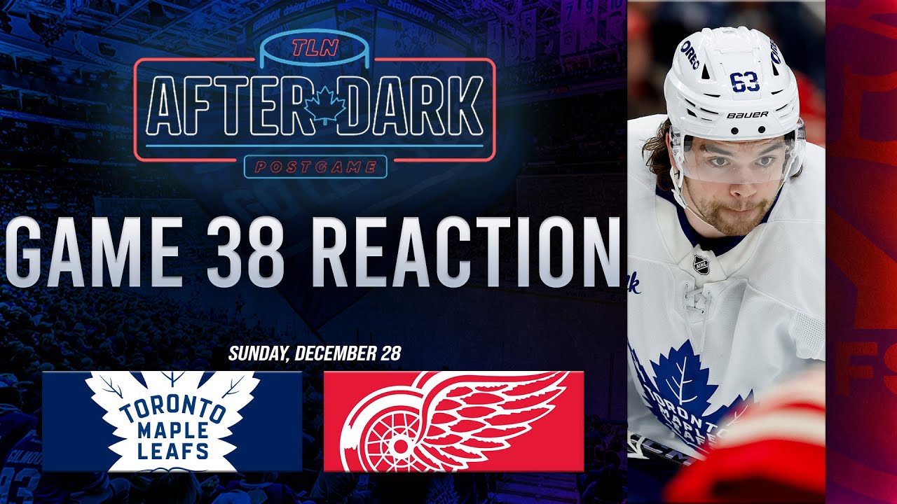 Toronto Maple Leafs vs Detroit Red Wings Postgame Show | Game 38 | TLN After Dark