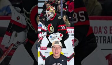 Linus Ullmark is Taking a Leave of Absence from the Ottawa Senators for Personal Reasons