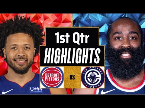LA Clippers vs Detroit Pistons Full Game Highlights 1st Qtr | Dec 28 | 2025 NBA Highlights