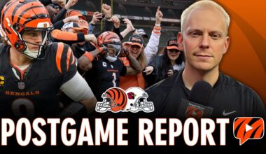 Postgame Report: Joe Burrow, Ja’Marr Chase Power Bengals’ 37-14 Win Over Cardinals