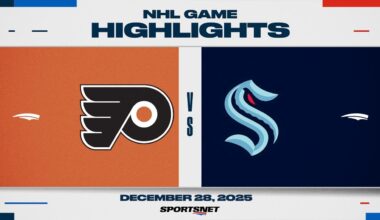 NHL Highlights | Flyers vs. Kraken - December 28, 2025