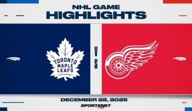 NHL Highlights | Maple Leafs vs. Red Wings - December 28, 2025