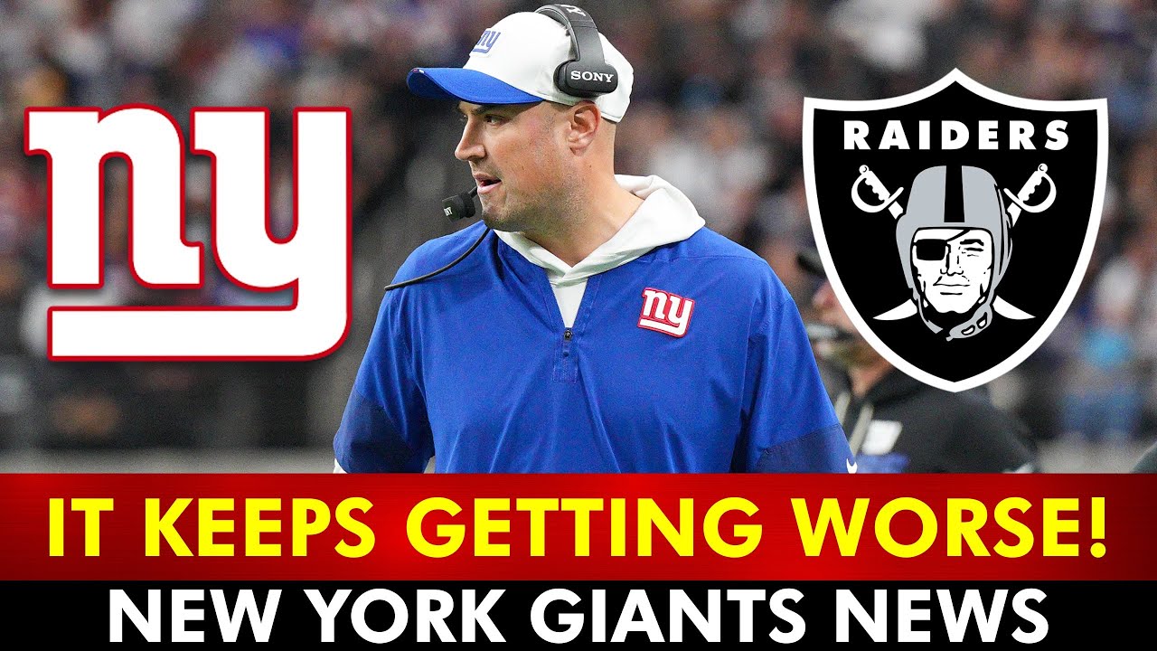 🚨Giants Get WORST NEWS Of The Season