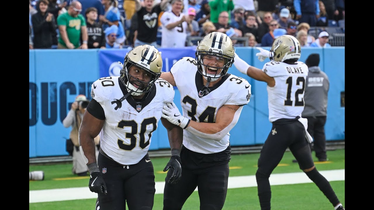 Saints' Top Plays vs. Titans | 2025 NFL Week 17