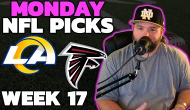 Rams vs Falcons Picks - NFL Week 17 Monday Night Football with Kyle Kirms