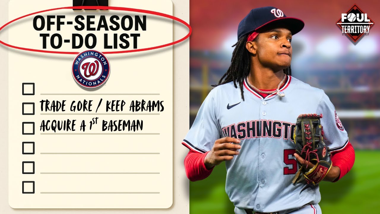 Washington Nationals Offseason To-Do List with Andrew Golden
