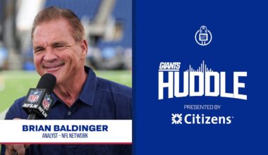 NFL Network's Brian Baldinger | Giants Huddle | New York Giants