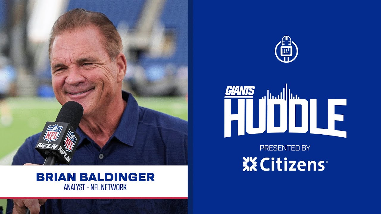 NFL Network's Brian Baldinger | Giants Huddle | New York Giants