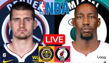 LIVE: DENVER NUGGETS vs MIAMI HEAT | NBA | PLAY BY PLAY | SCOREBOARD