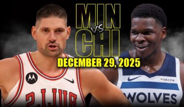 Minnesota Timberwolves vs Chicago Bulls Full Game Highlights – December 29, 2025 | NBA Season