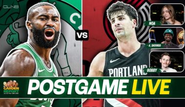 LIVE Garden Report: Celtics vs Blazers Postgame Show on CLNS Media