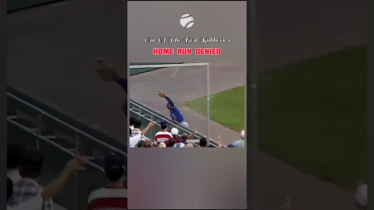 Devon White Steals A Home Run | One Of MLB’s Best Defensive Plays