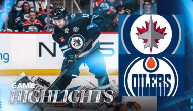 Winnipeg Jets vs. Edmonton Oilers - Game Highlights