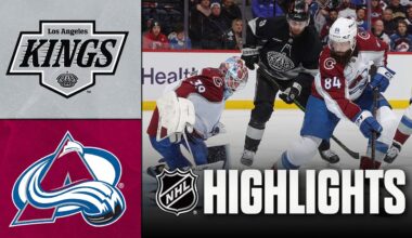 Kings vs. Avalanche | NHL Highlights | December 29, 2025
