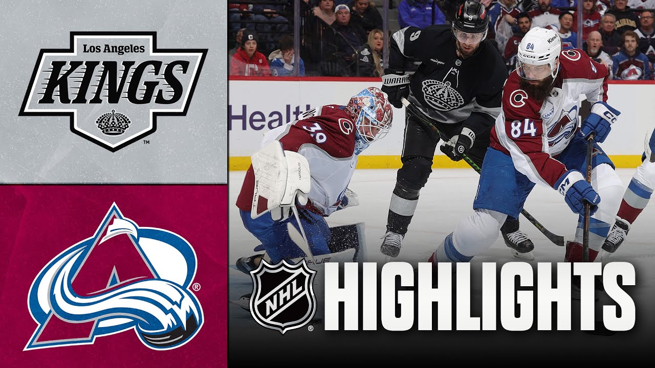 Kings vs. Avalanche | NHL Highlights | December 29, 2025