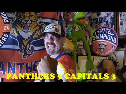 Florida Panthers Beat Washington Capitals 5-3 Marchand & Reinhart