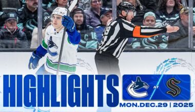 Game in 10 | Vancouver Canucks at Seattle Kraken Highlights (Dec 29, 2025)