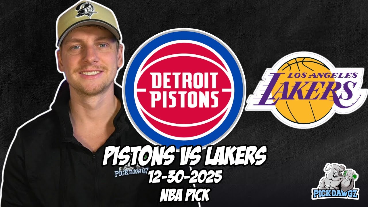 Detroit Pistons vs Los Angeles Lakers 12/30/25 NBA Free Picks & Prediction | NBA Betting Tips