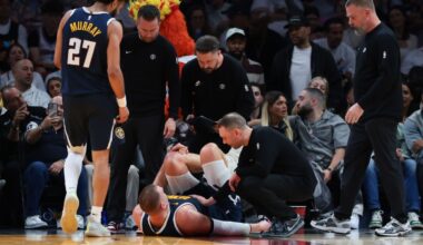 Nuggets' Nikola Jokic to miss 4 weeks with hyperextended knee