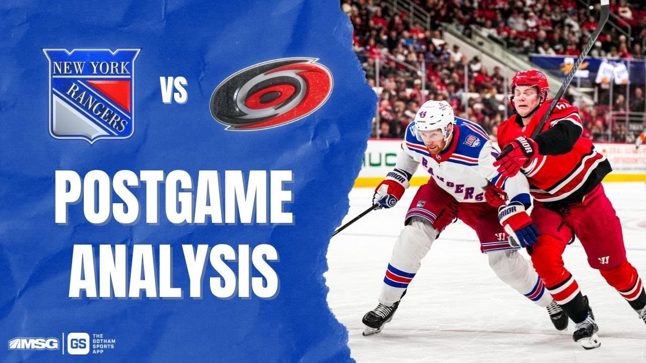 Canes Defeat Rangers In Overtime | New York Rangers