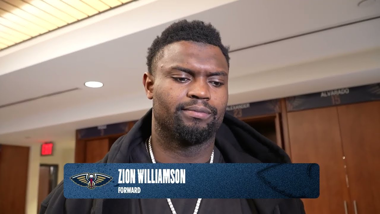 Zion Williamson on starting, team trust | Pelicans-Knicks Postgame Interview 12/29/25