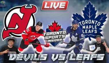 🔴 LIVE New Jersey Devils vs Toronto Maple Leafs | NHL LIVE Stream Reaction & Play By Play