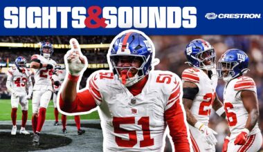 🗣️ Sights & Sounds: "Let's go dominate" | New York Giants