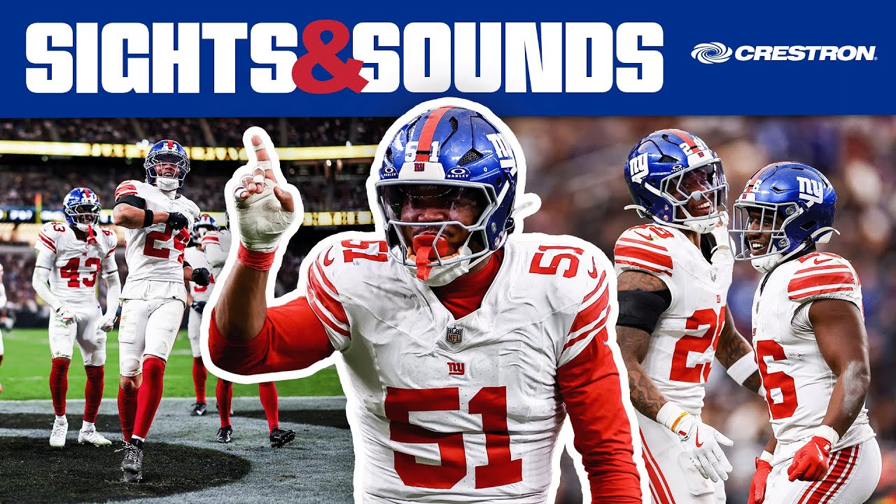 🗣️ Sights & Sounds: "Let's go dominate" | New York Giants